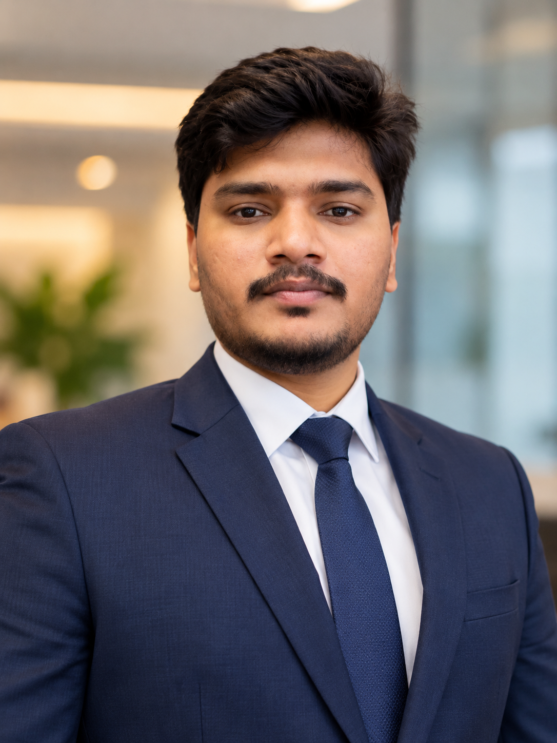 Professional portrait of Navin Prajapati